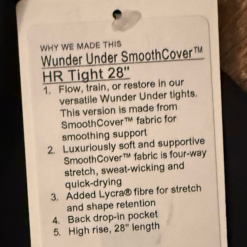 Wunder Under Smooth Cover High Rise Tight - Picture 15 of 16